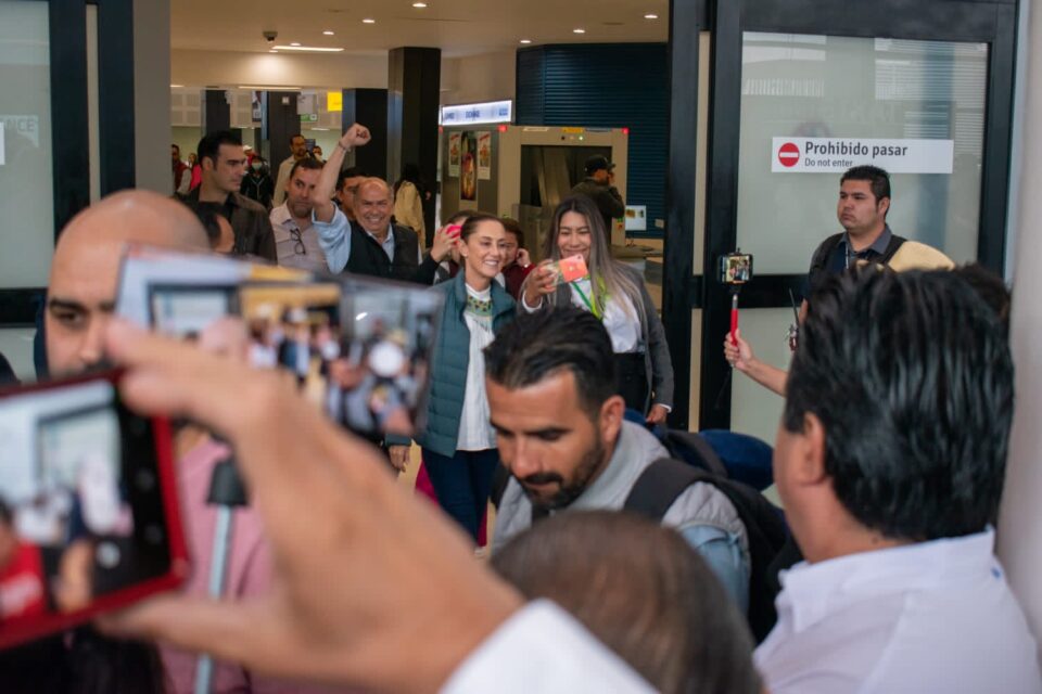 Sheinbaum En Tijuana Vamos Arriba En Las Encuestas