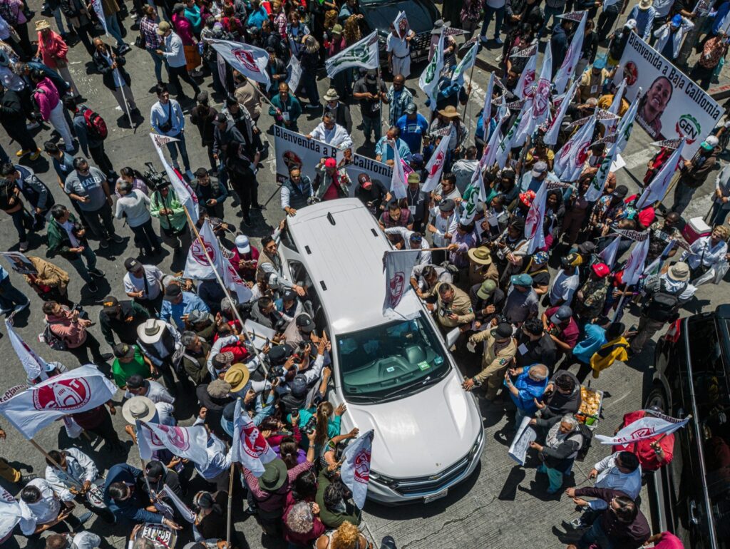 Sheinbaum En Tijuana Vamos Arriba En Las Encuestas