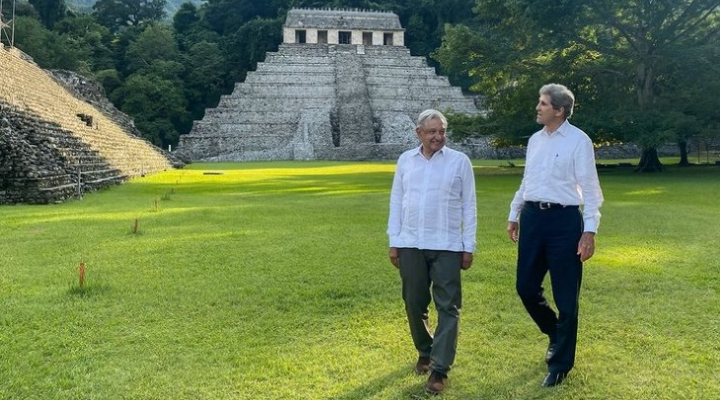 AMLo trabajos Tren Maya