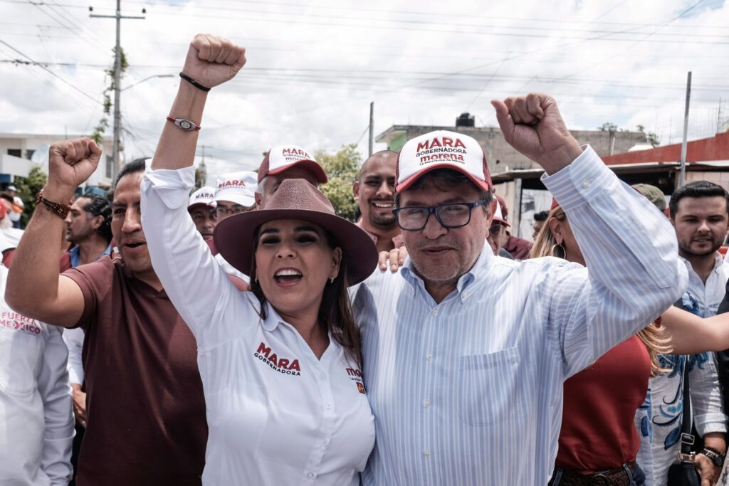 Llaman presidente a Ricardo Monreal en Quintana Roo 3