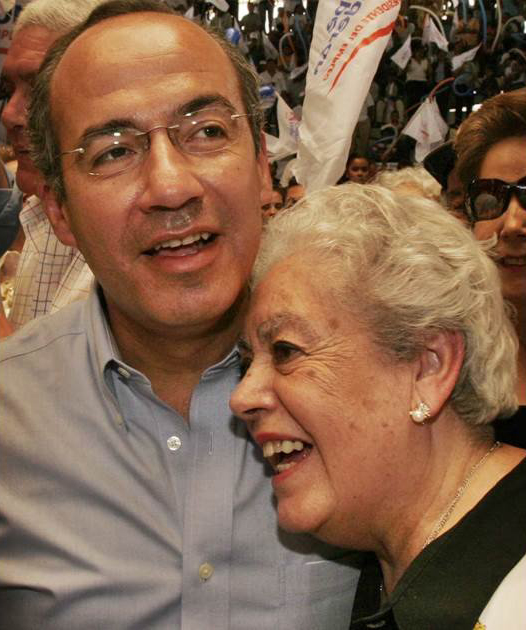 madre felipe calderon