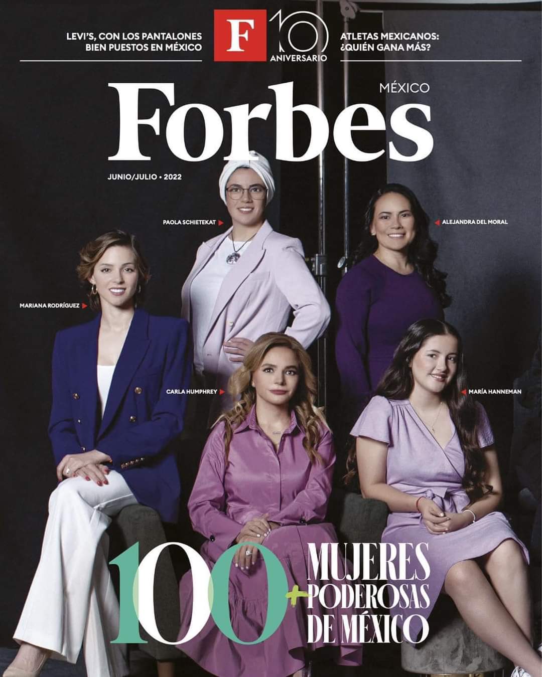 Alejandra Del Moral, En Portada De La Revista Forbes México