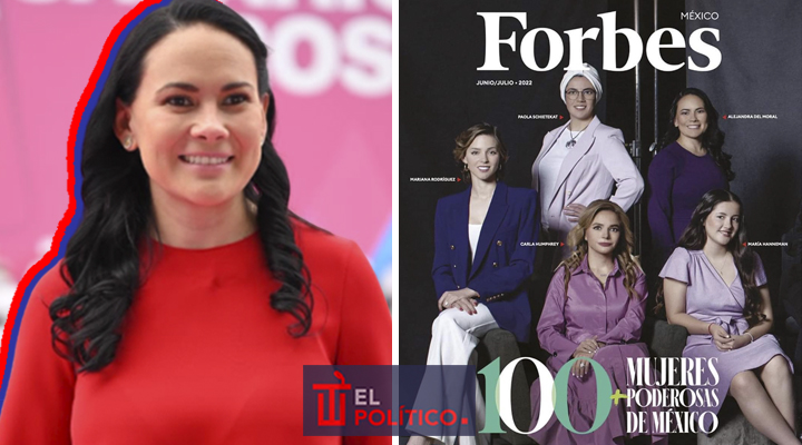 1. EDI/FB Forbes ubica a Alejandra del Moral entre las 100 mexicanas más poderosas SEO Alejandra del Moral, en portada de la revista Forbes México