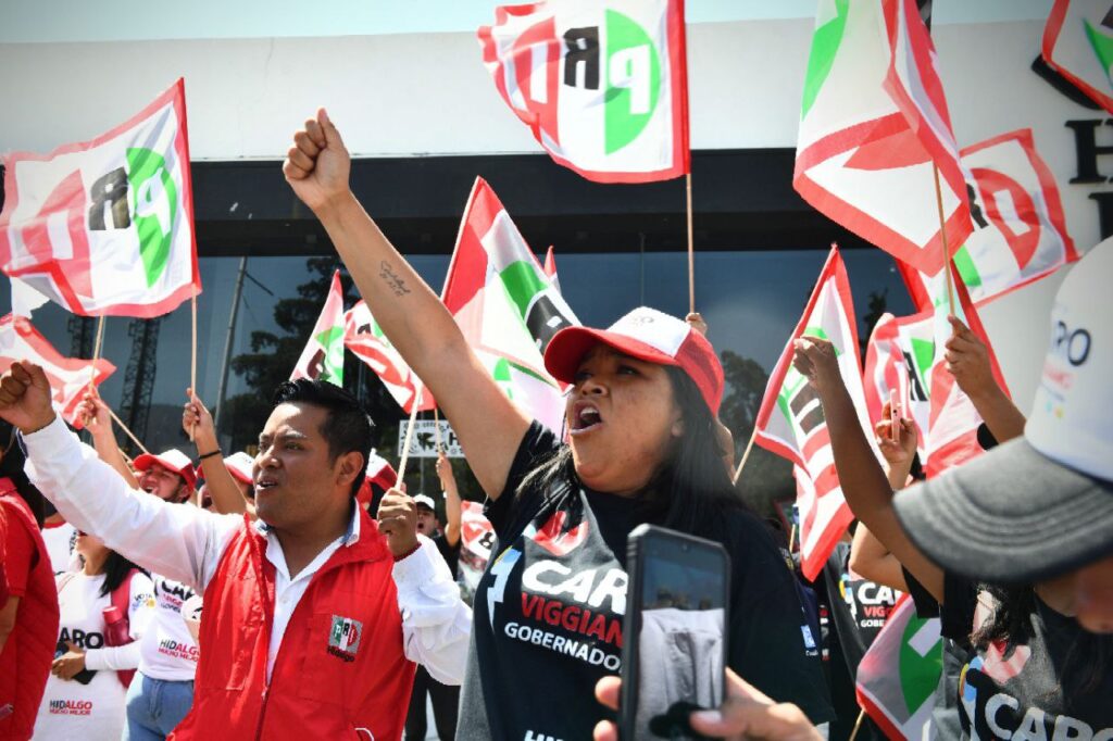 INE: Militantes de PRI en Mexico