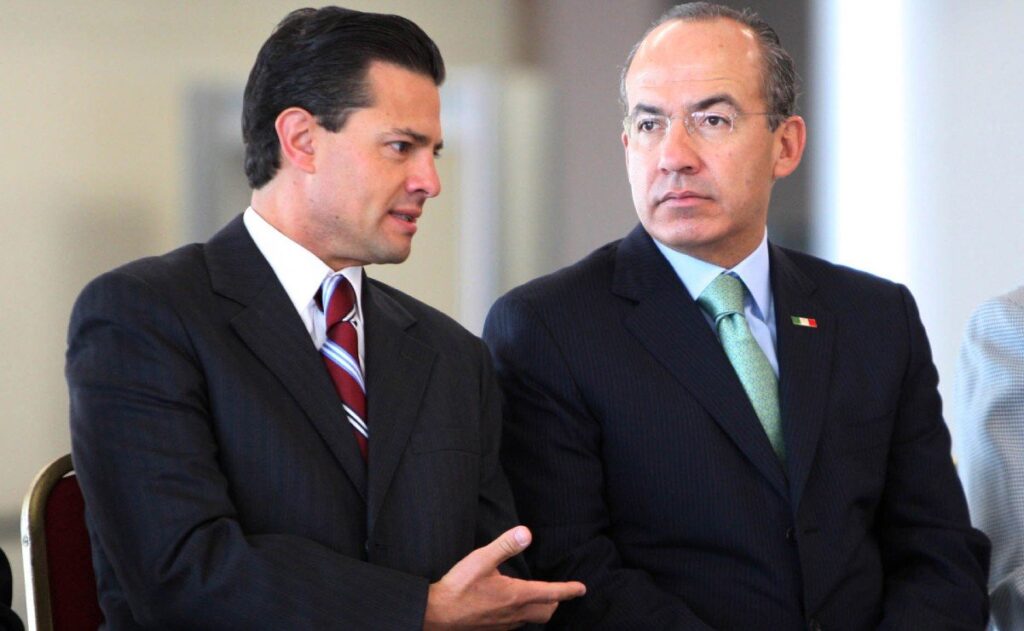 Peña Nieto y Calderón