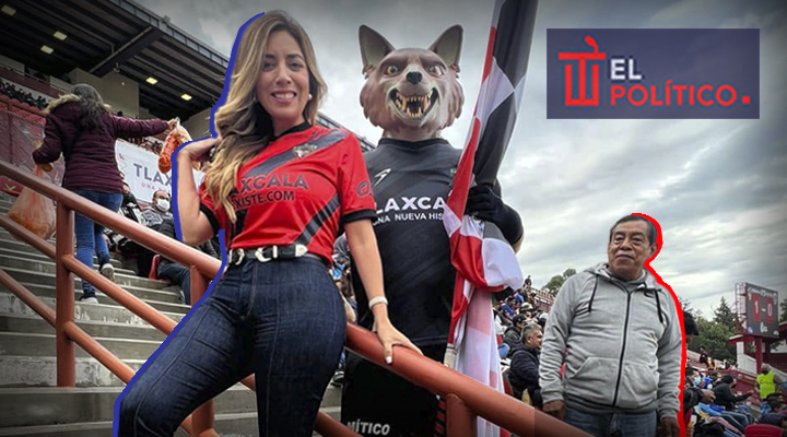 Dulce Silva roba miradas en partido de Coyotes de Tlaxcala
