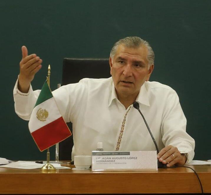 Adan respalda a AMLO; llama a unirse contra la delincuencia