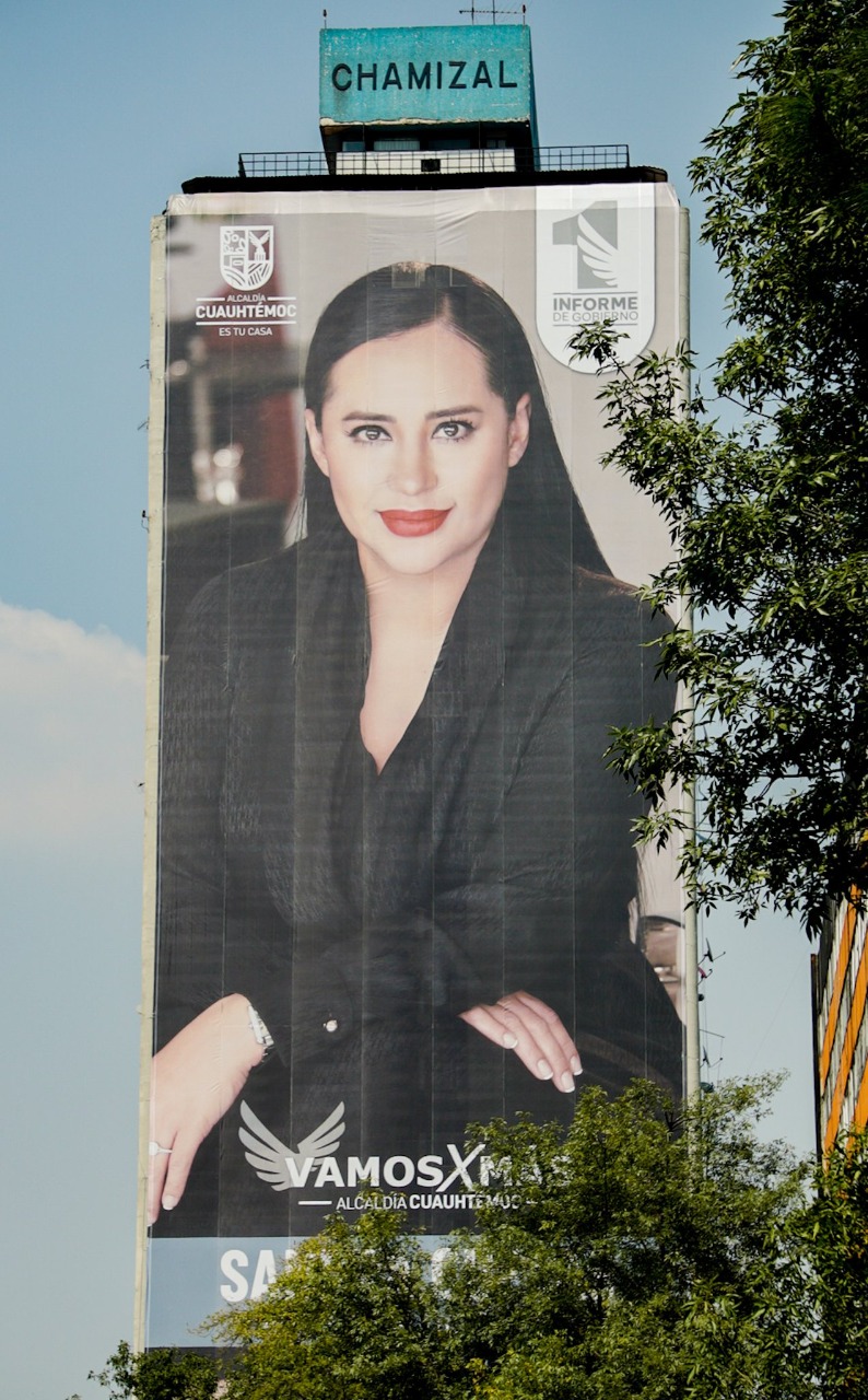 Alcaldesa Sandra Cuevas