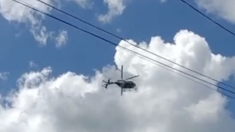 Helicóptero de Semar perdió el control en Tabasco