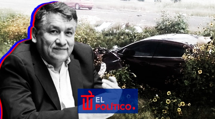 Muere el senador Faustino López y su esposa en un accidente.