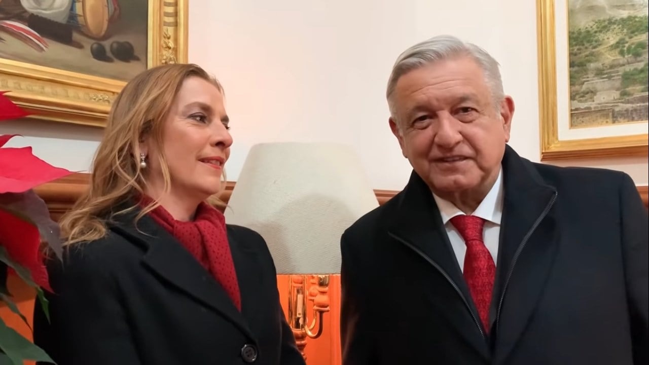 AMLO y su esposa mandan felicitaciones por Navidad