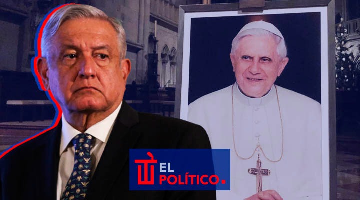 AMLO lamenta la muerte del Papa Benedicto XVI