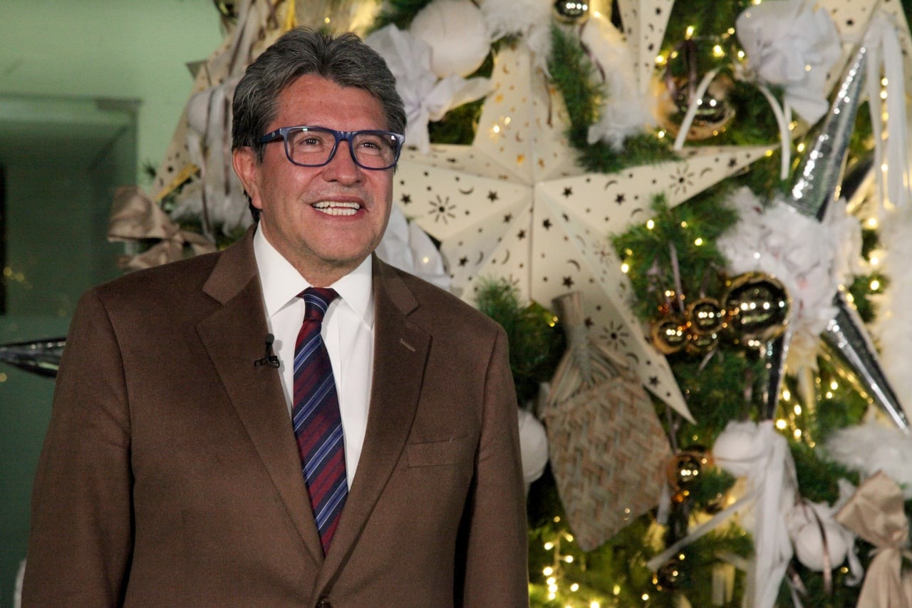 ¿Dónde pasará la Navidad Ricardo Monreal?