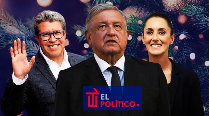 ¿Dónde pasarán Navidad AMLO y las corcholatas de la 4T?