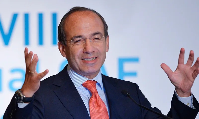 Felipe Calderón en España