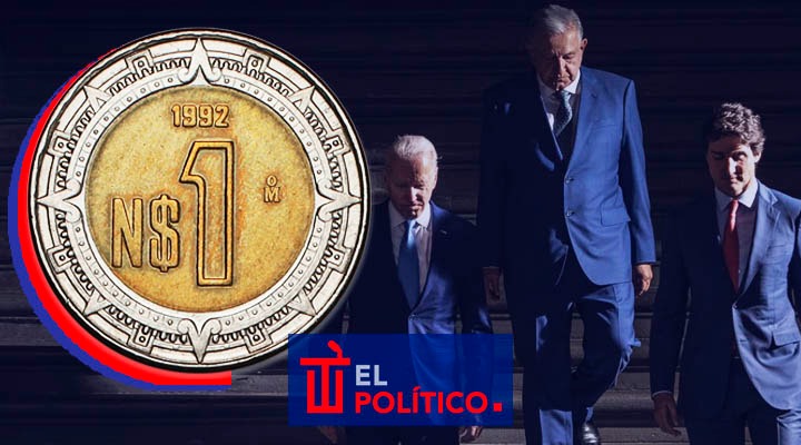 Peso mexicano avanza frente al dólar tras Cumbre de Líderes