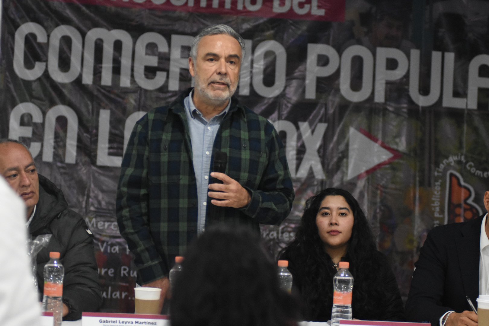 Ramírez Cuéllar encabeza Encuentro del Comercio Popular en CDMX