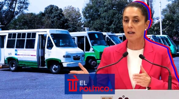 Claudia Sheinbaum programa microbuses CDMX