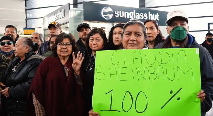 Sheinbaum apoyo ciudadano en Baja California