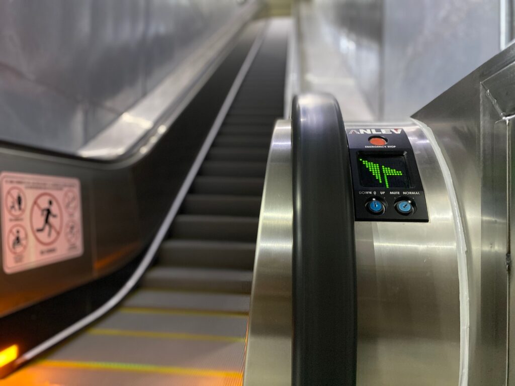 Escaleras metro