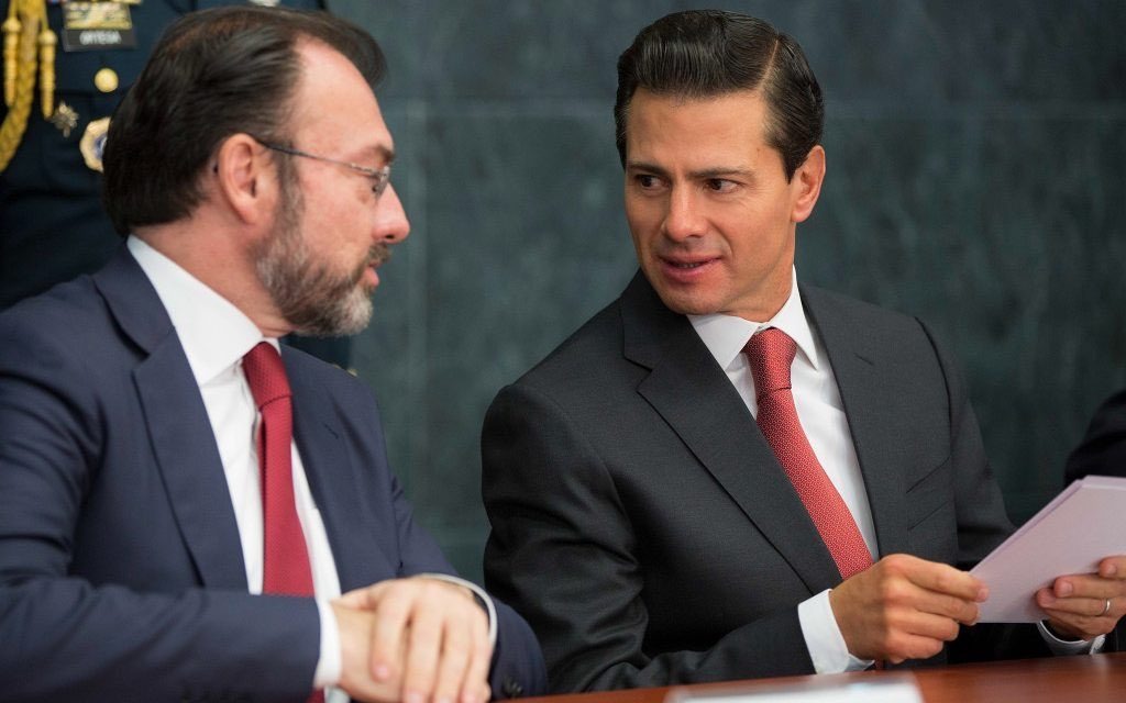 Peña Nieto y Luis Videgaray
