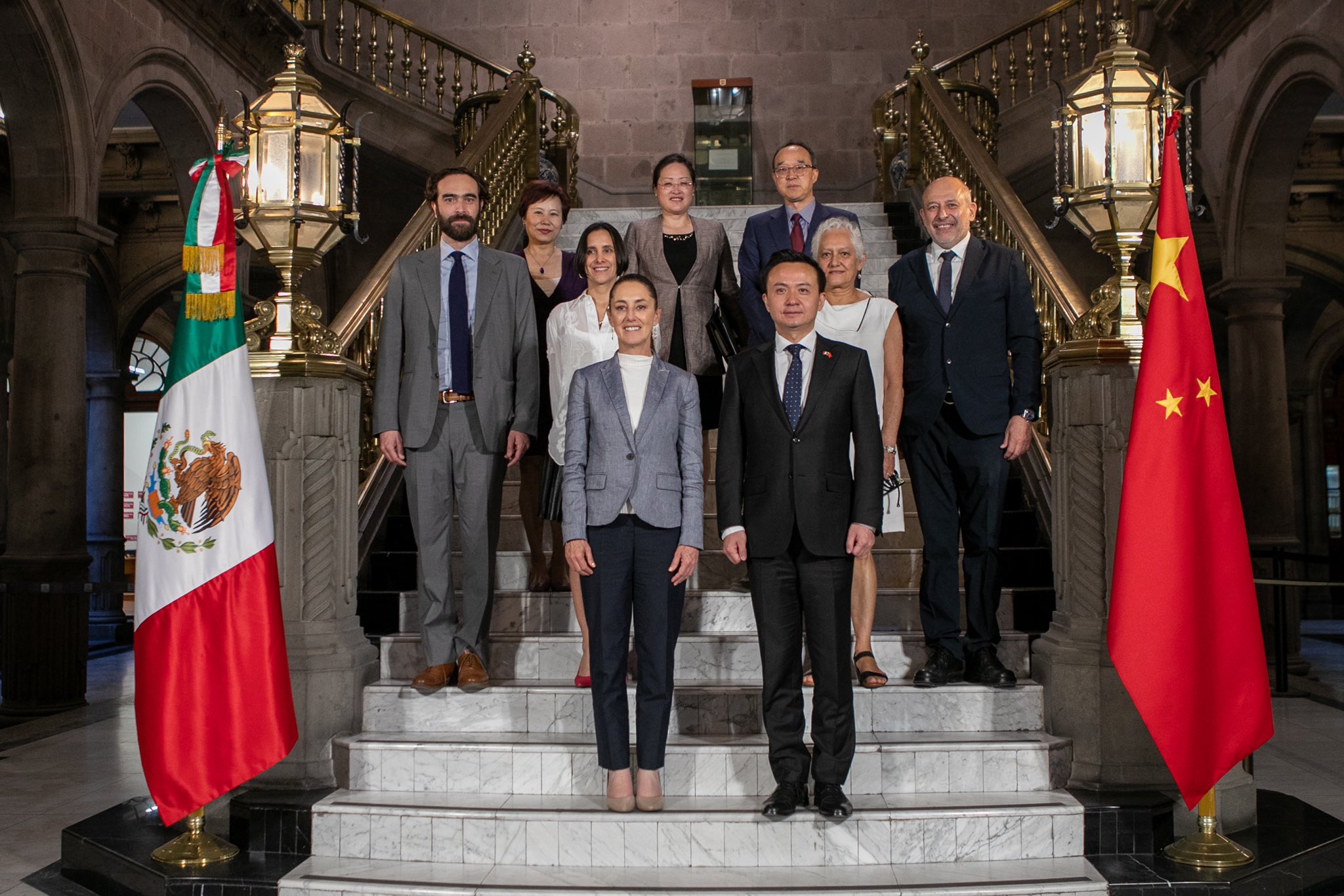 Embajador de China en México reconoce trabajo de Sheinbaum