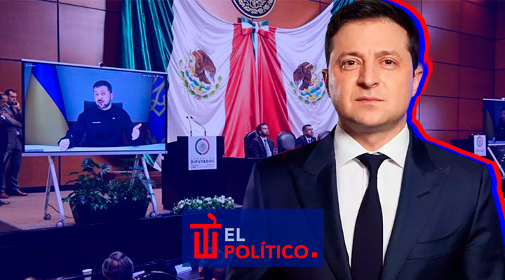 Volodímir Zelenski pide a México trabajar por la paz mundial