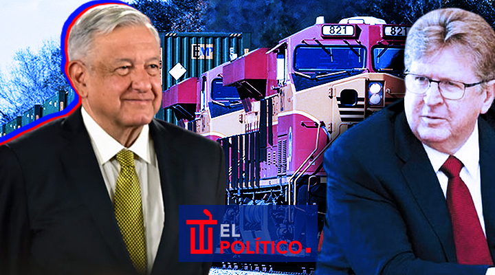 Reportan acuerdo de compensación entre AMLO y Grupo México por Ferrosur