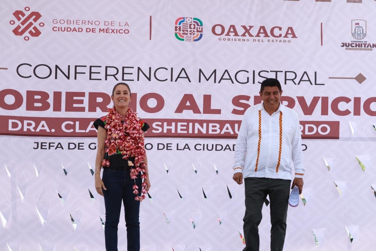 Sheinbaum visita Oaxaca