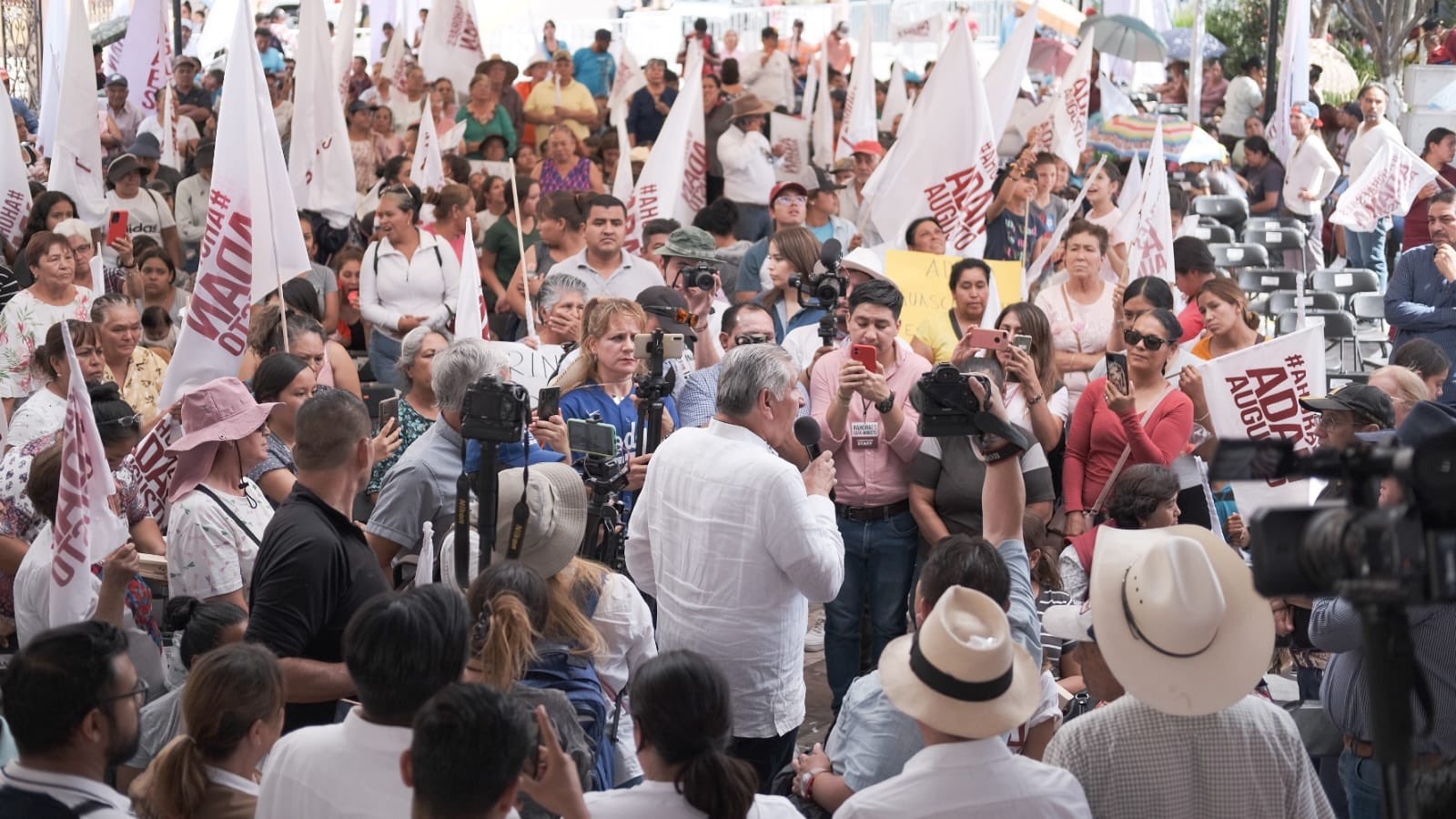 Adán Augusto en Rincón de Ramos