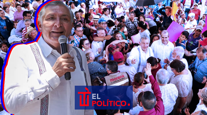 Adán Augusto promete acabar con la inseguridad en Guanajuato
