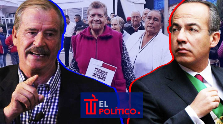 Fox Calderón pensiones adultos mayores AMLO