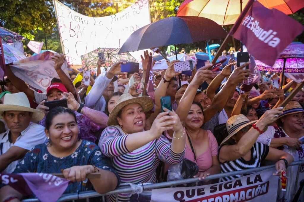 Apoyo de Claudia Sheinbaum