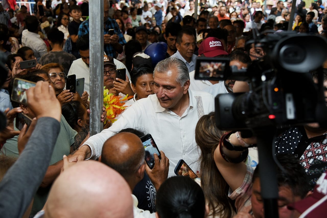 Adán Augusto encabeza asambleas informativas en Veracruz