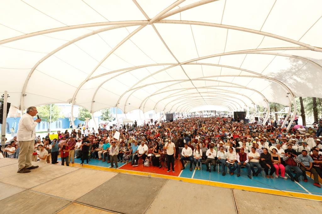 Adán Augusto asamblea Durango