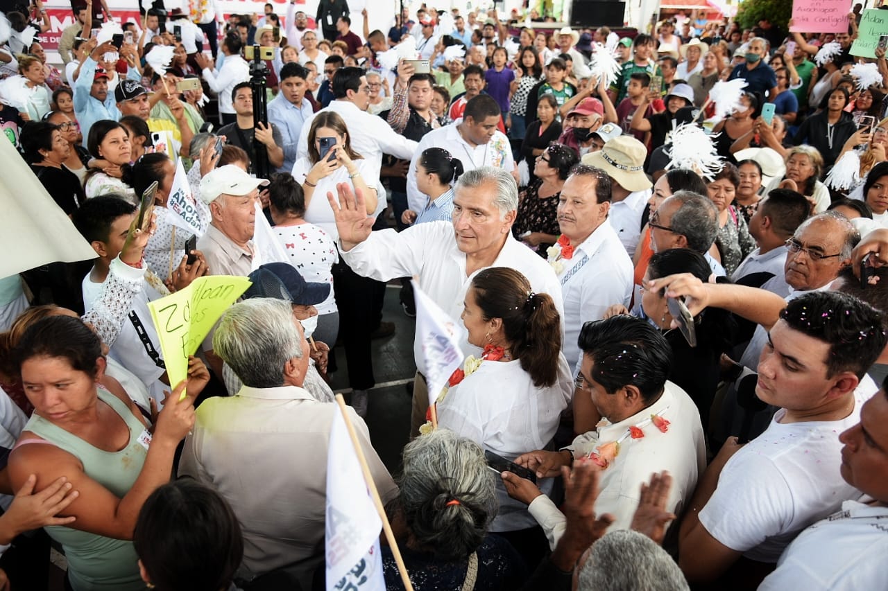 Adán Augusto asamblea popular