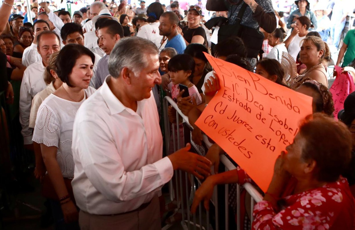 Adán Augusto en Chihuahua 