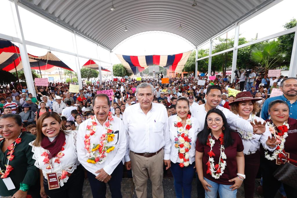 Adán Augusto en Morelos