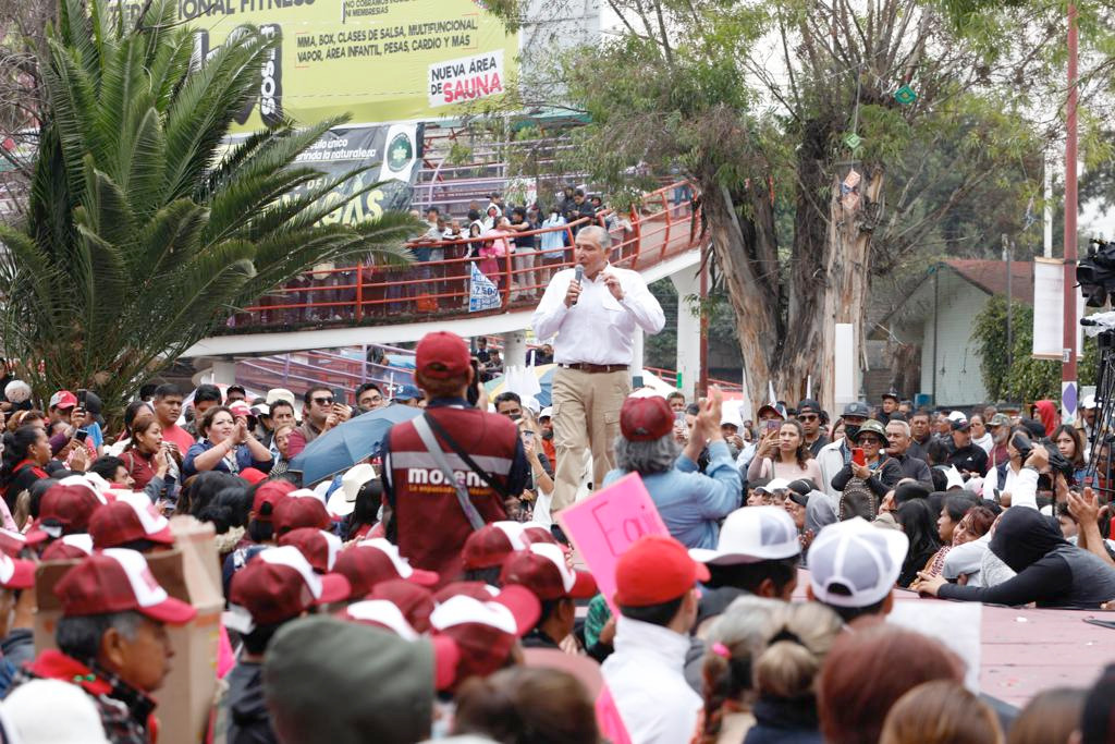 Encuentro de Adán Augusto con la ciudadanía