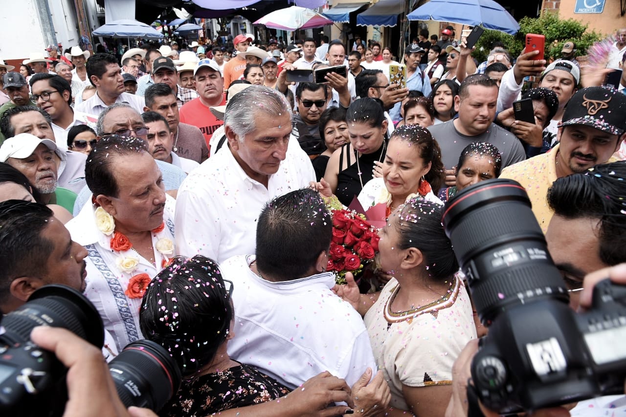 Adán Augusto visita Morelos