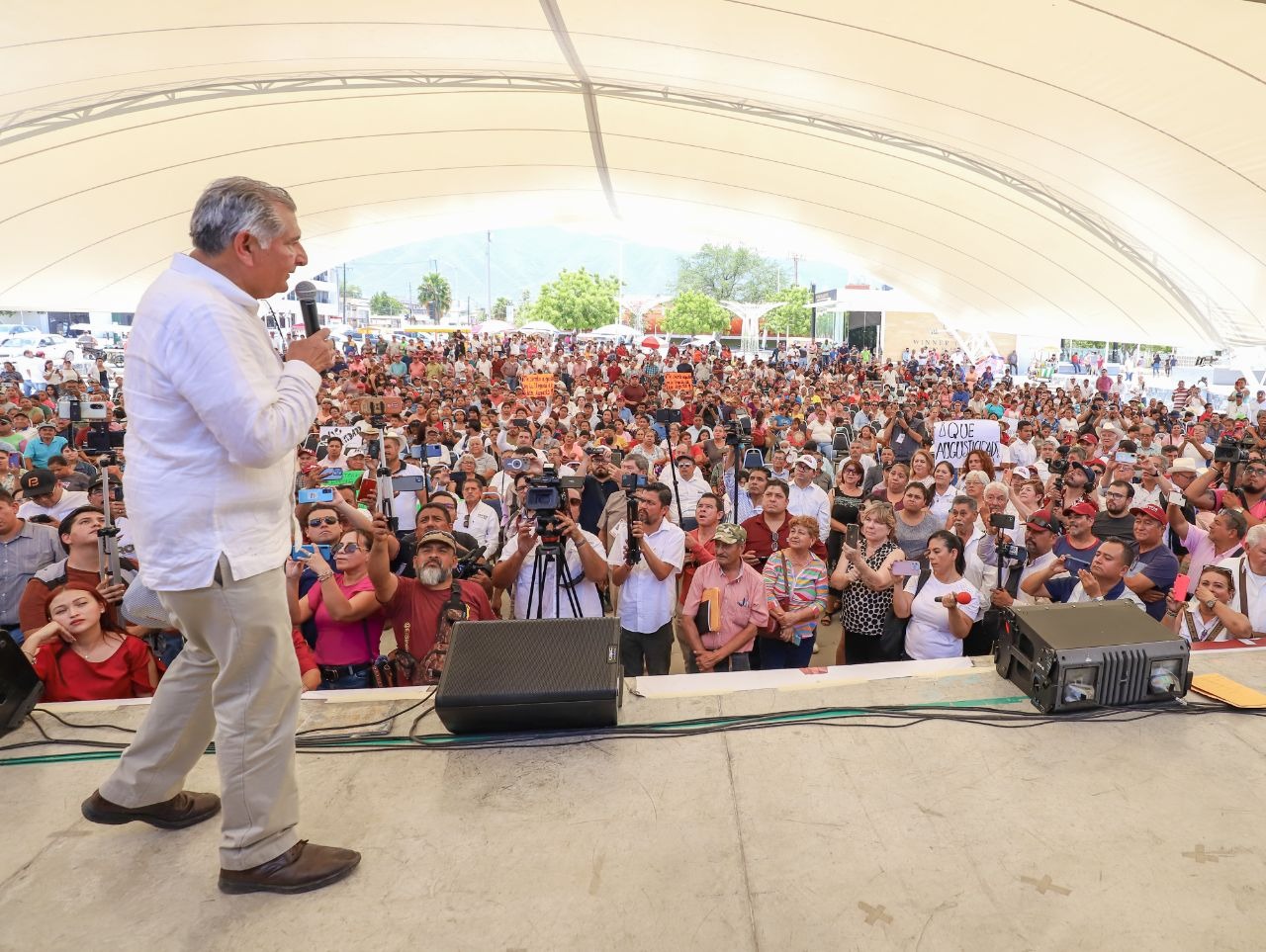 Adán Augusto visita San Fernando