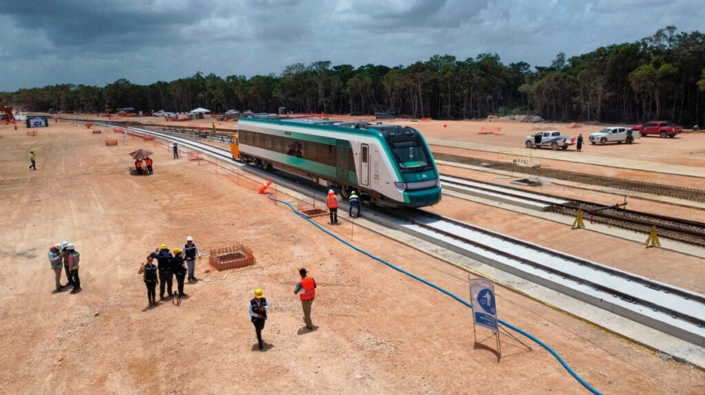 AMLO afirma que el Tren Maya comenzará a recorrer estados en septiembre