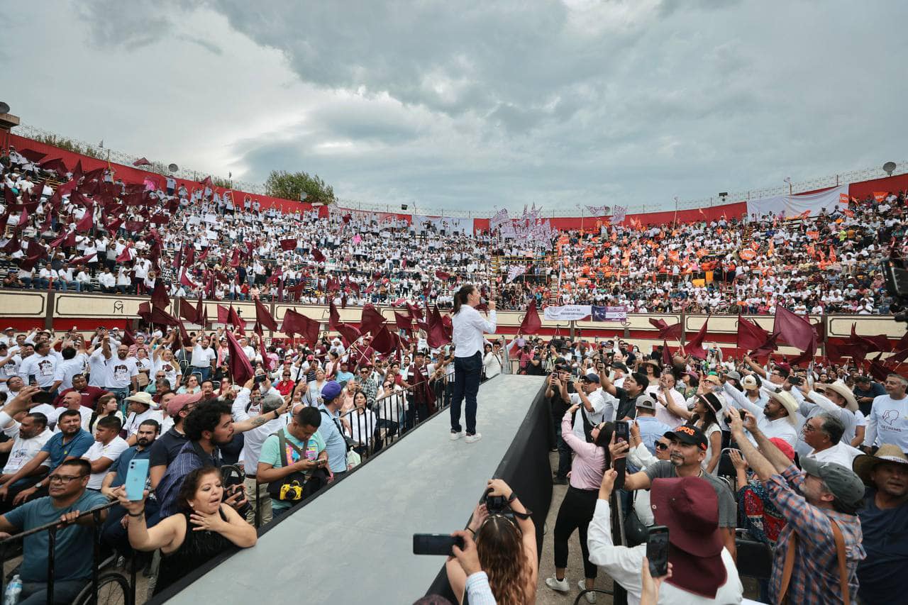 Claudia Sheinbaum de gira por Saltillo, Coahuila