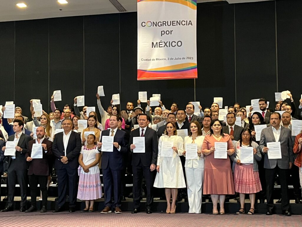 Osorio Chong y políticos piden congruencia por México
