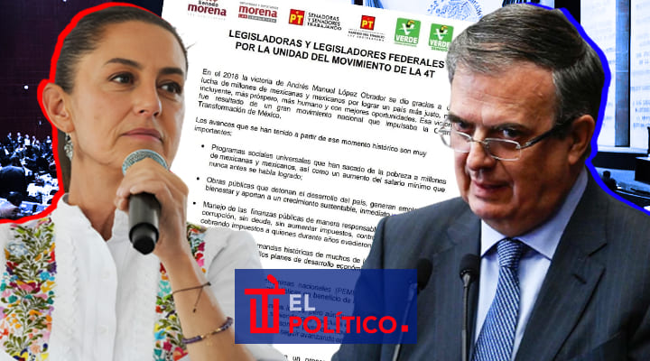 Legisladores de la 4T piden unidad ante ataques de Ebrard