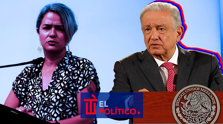 AMLO y Karla Quintana