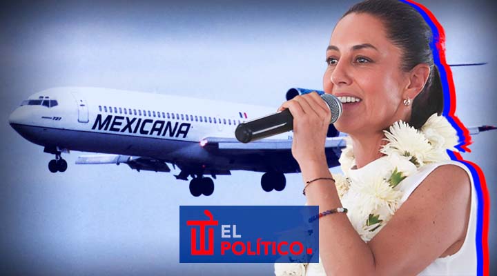 Sheinbaum celebra recuperación de Mexicana de Aviación