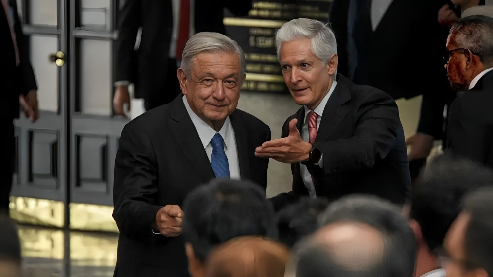 AMLO y Del Mazo