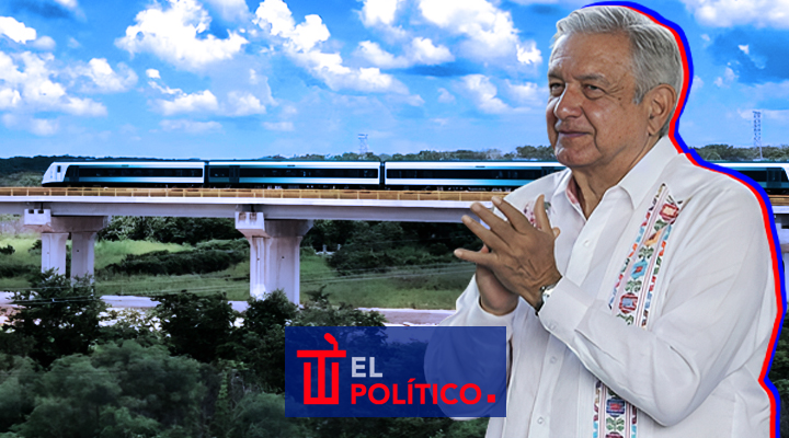 AMLO estrena Tren Maya con recorrido de Campeche-Mérida