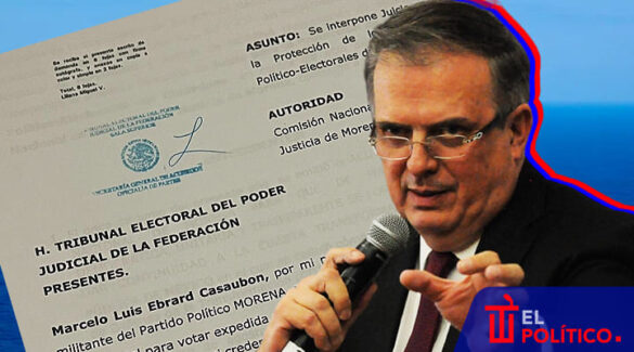 Marcelo Ebrard denuncia